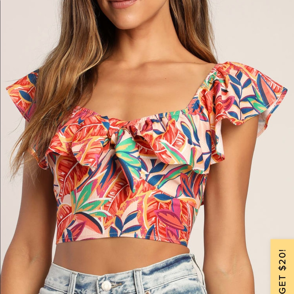 Lulus crop top